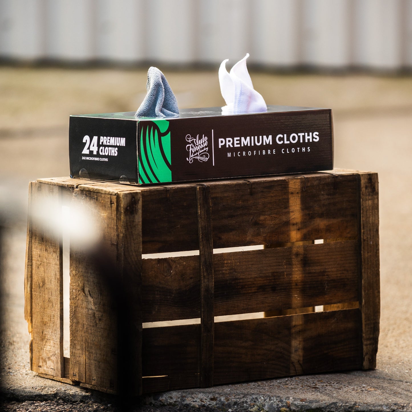 Premium Microfibre Cloth Box