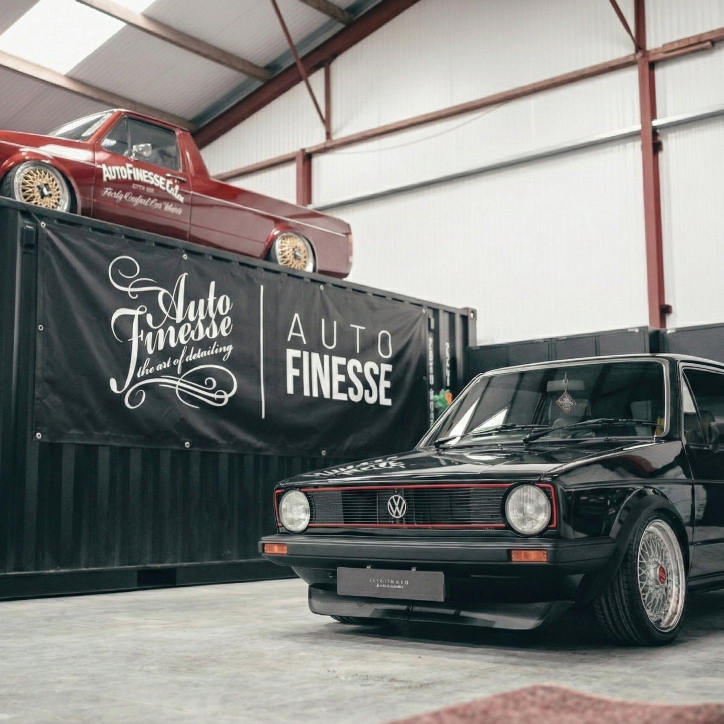 Double Stack Garage Banner