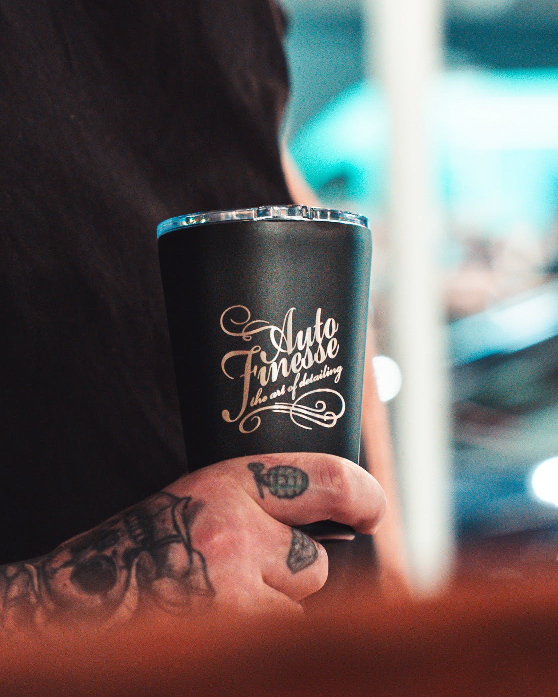 Tea's-up Flask
